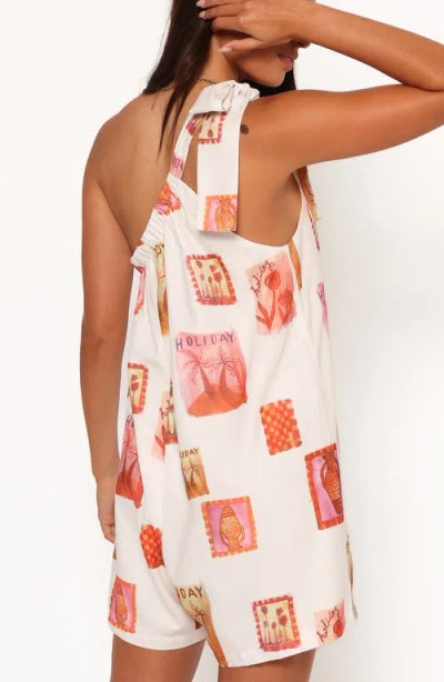 Petal And Pup Petal & Pup Mellie One-shoulder Romper