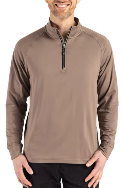 Cutter & Buck Adapt Knit Quarter Zip Pullover