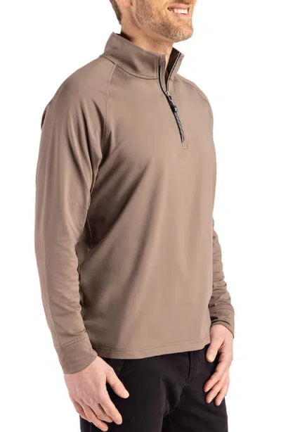 Cutter & Buck Adapt Knit Quarter Zip Pullover