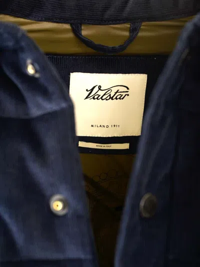 Valstar Padded Corduroy Jacket Jackets Blue