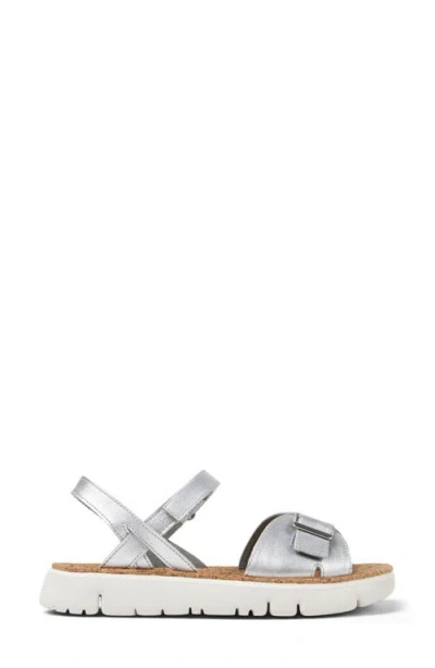 Camper Oruga Ankle Strap Sandal In Gray