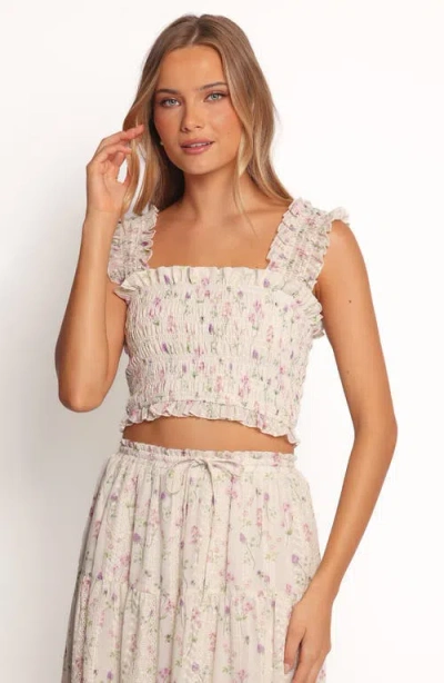 Petal And Pup Petal & Pup Amberlyn Floral Embroidered Smocked Camisole