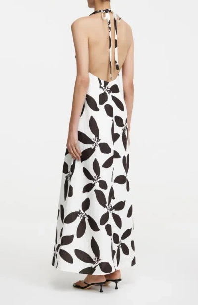 Significant Other Jennifer Print Halter Maxi Dress