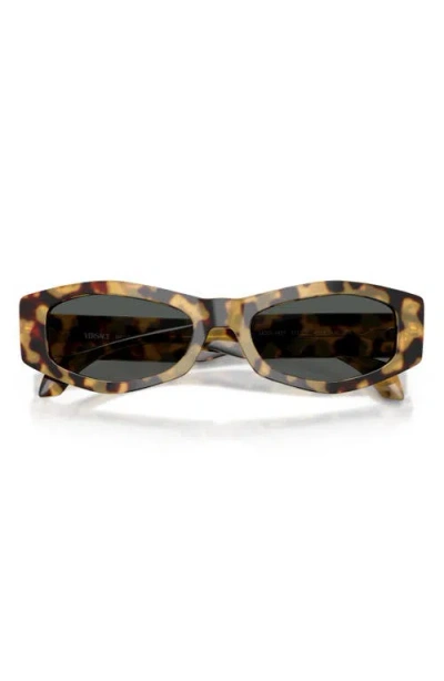 Versace 54mm Irregular Sunglasses