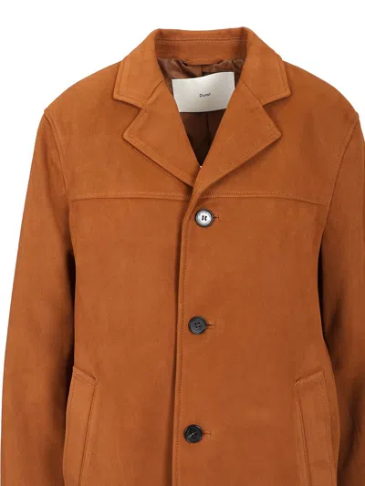 Dunst Vegan Suede Jacket Jackets Brown