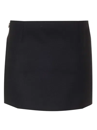 Givenchy Wool Mini Skirt Skirts Black