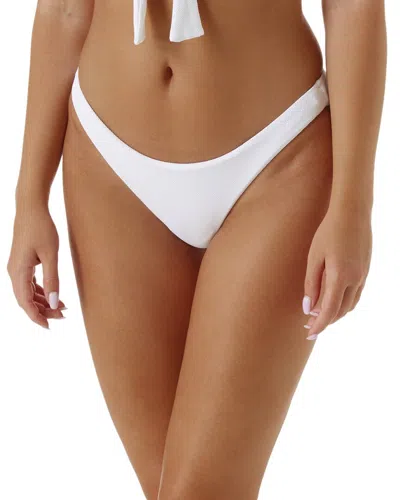 Melissa Odabash Vienna Cheeky Bikini Bottom In White