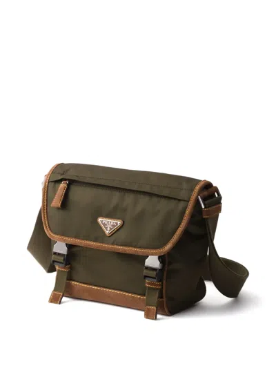 Prada Medium Triangle-logo Shoulder Bag