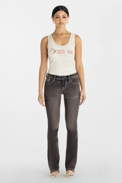 Miss Me Sevryn Bootcut Jeans - 33 / 30" / Rustic Brown