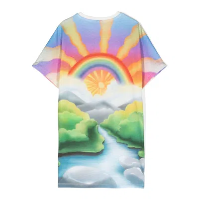 Stella Mccartney Illustration-print Cotton T-shirt Dress