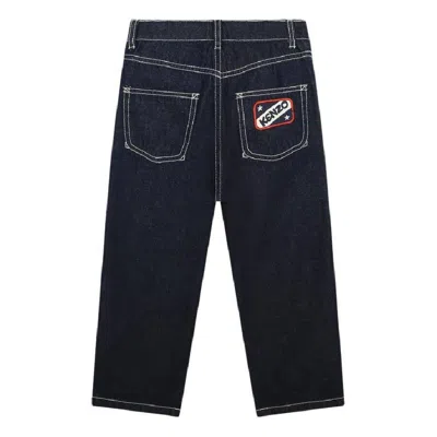 Kenzo Logo-patch Cotton-blend Jeans