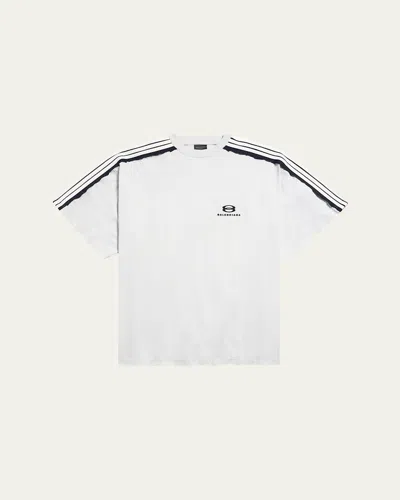 Balenciaga Unity Sports Icon T-shirt Oversized In White