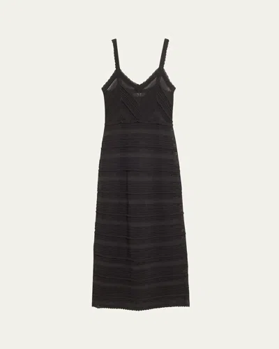 Zimmermann Lucky Sleeveless Lace Knit Dress