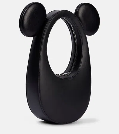 Coperni Mickey Mini Swipe Purse In Black