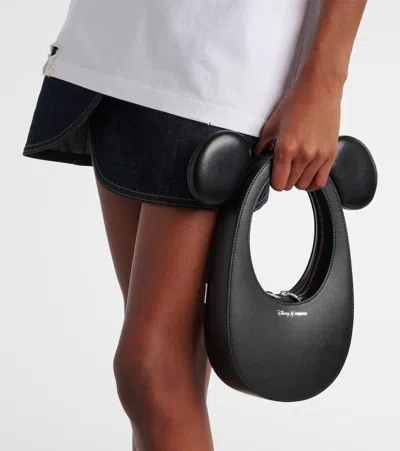 Coperni Mickey Mini Swipe Purse In Black