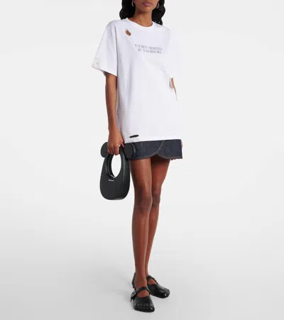 Coperni Mickey Mini Swipe Purse In Black