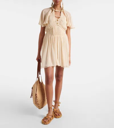 Aquazzura Exotic Rope Tassel Sandals In Multicolor