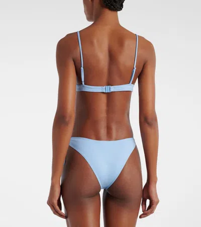 花卉贴花比基尼上装