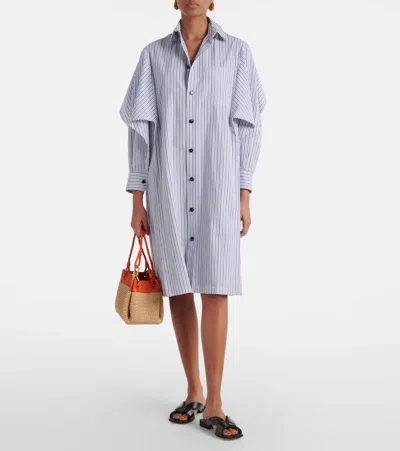 Bottega Veneta Riva Criss Cross Leather Flat Sandals In Brown