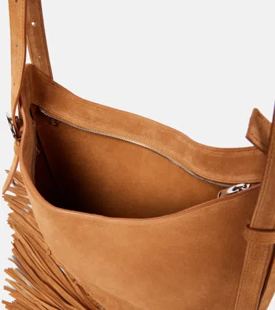 Coperni Fringed Suede Shoulder Bag
