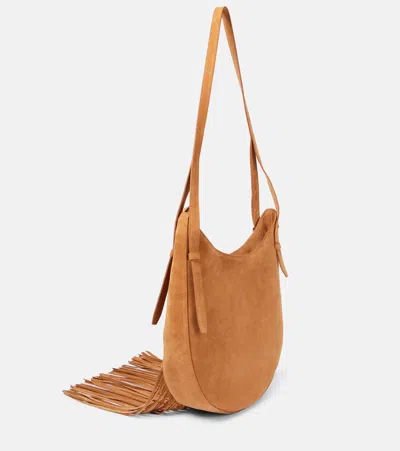Coperni Fringed Suede Shoulder Bag