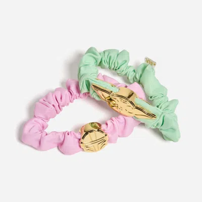 Stoney Clover Lane Slim Scrunchie Set