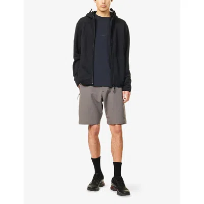 Arksen Labs Mens Guara Soft-shell Woven Shorts Thunderstorm