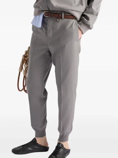 Prada Pantalone In Gray