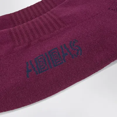 Adidas Statement Maroon Red Socks With Logo