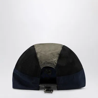 Adidas Statement Black/blue/green Baseball Cap With Logo
