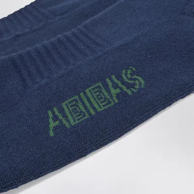 Adidas Statement Blue Socks With Logo