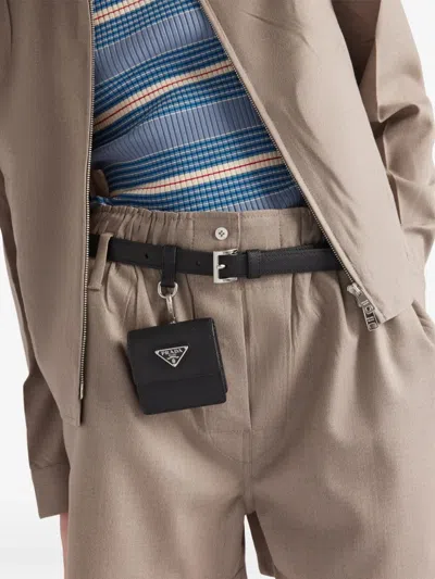 Prada Saffiano Leather Belt