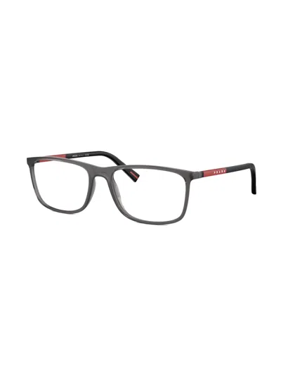 Prada Ps 03qv Rectangle-frame Glasses