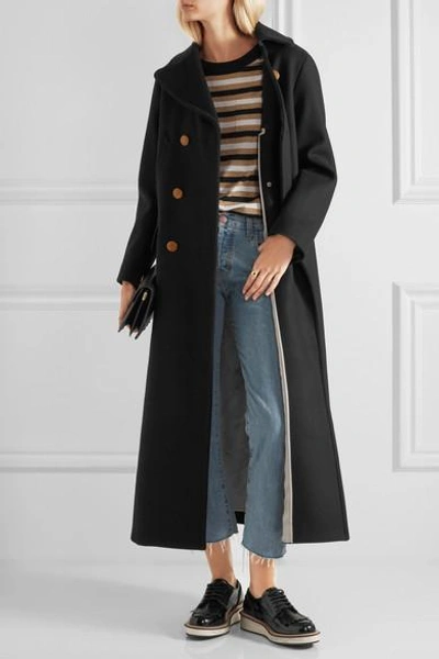 Shop Golden Goose Johanna Wool-felt Coat