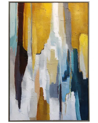 Harp & Finial Rowen Framed Canvas Art With 1.5in Frame