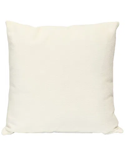 Harp & Finial Armour Whipped Pillow With Down Insert