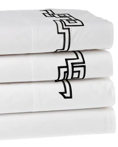 Dea Italian Linens Greek Embroidered Sheet Set