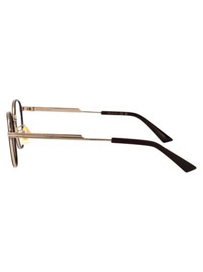 Bottega Veneta Gold Metal Optical Glasses