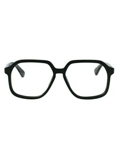 Bottega Veneta Black Acetate Optical Glasses