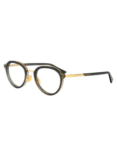 Bottega Veneta Grey Acetate Optical Glasses