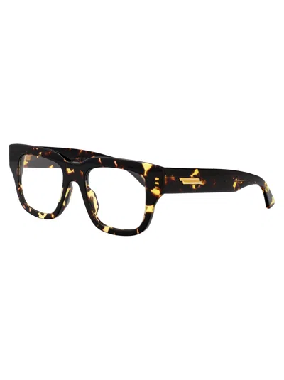 Bottega Veneta Havana Acetate Optical Glasses