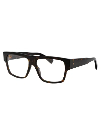Bottega Veneta Women's Havana Acetate Optical Glasses