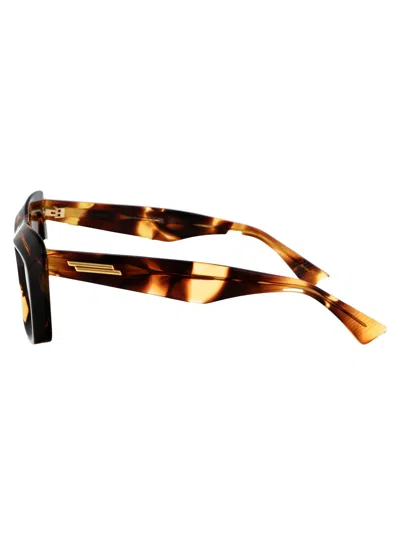 Bottega Veneta Women's Havana Acetate Sunglasses