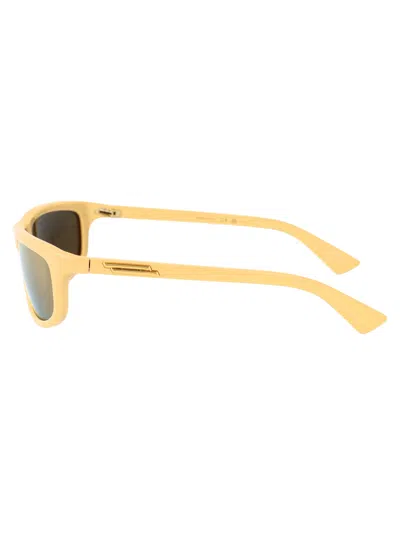 Bottega Veneta Yellow Acetate Sunglasses