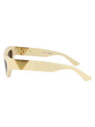 Bottega Veneta Inverted Triangle Acetate Cat-eye Sunglasses
