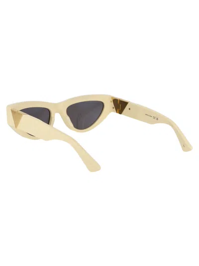 Bottega Veneta Inverted Triangle Acetate Cat-eye Sunglasses