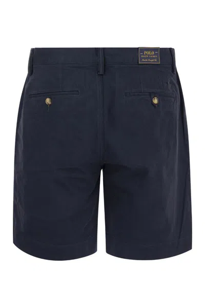 Polo Ralph Lauren Mens Slim Fit Chino Shorts In Navy