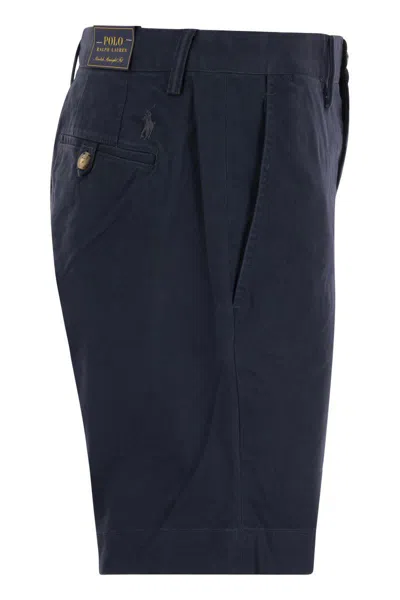 Polo Ralph Lauren Mens Slim Fit Chino Shorts In Navy