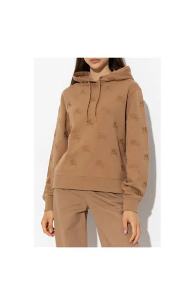 Burberry Ekd-embroidered Cotton Hoodie
