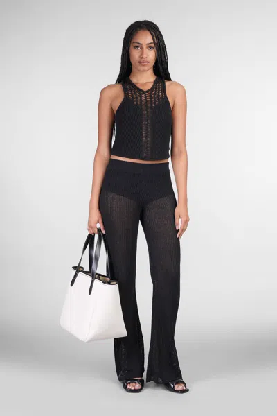 Iro Paula Pants In Black Cotton